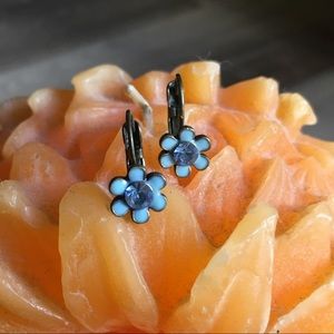 2 for $10 Avon Vintage Brass and Crystal Earrings